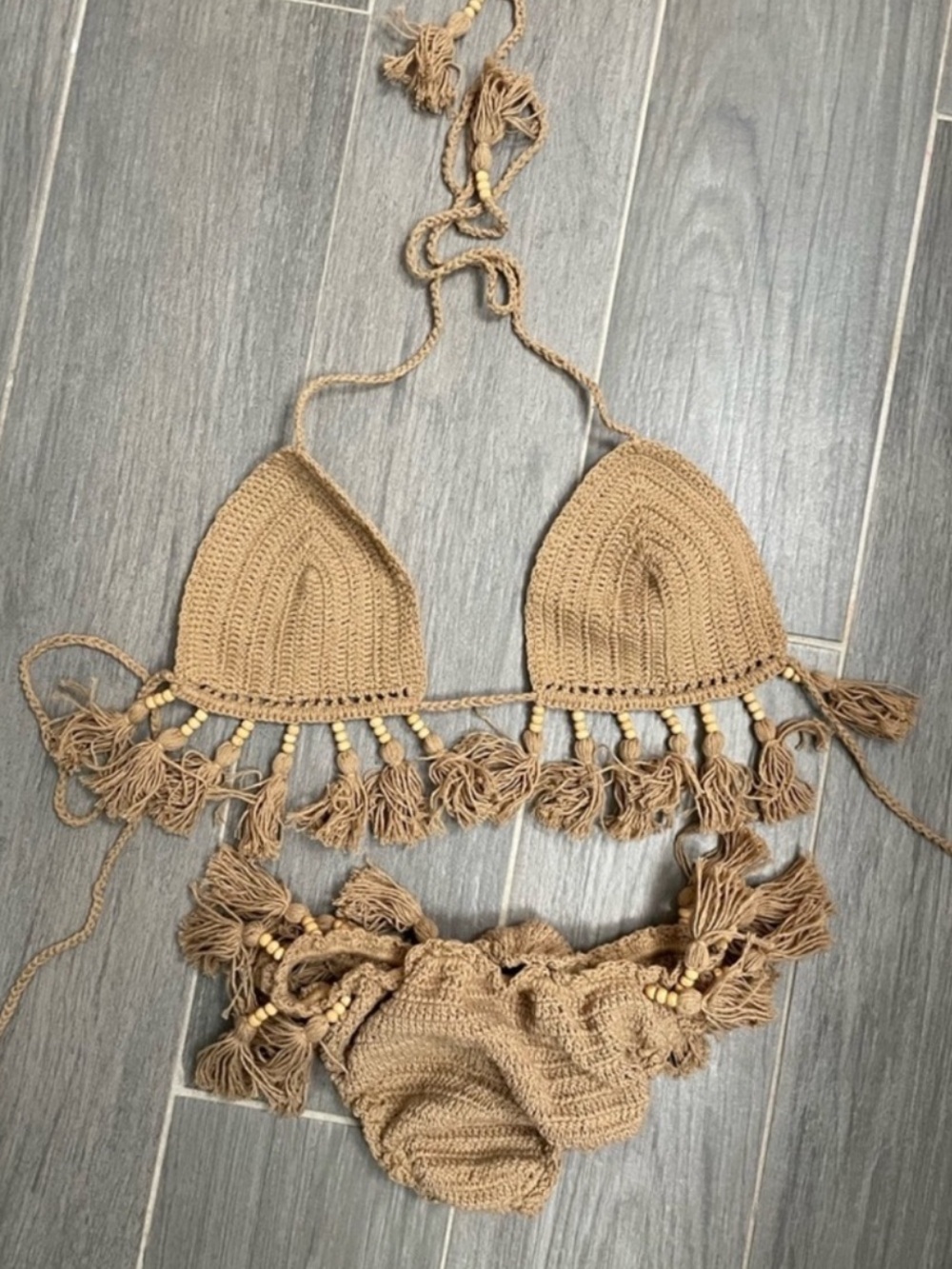 Andi bagus crochet bikini Size S/M